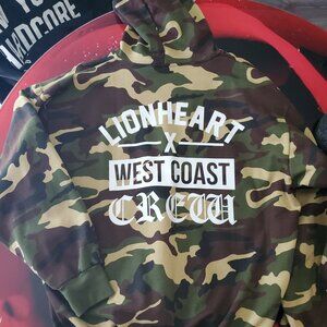 LIONHEART "hardcore band" hoodie